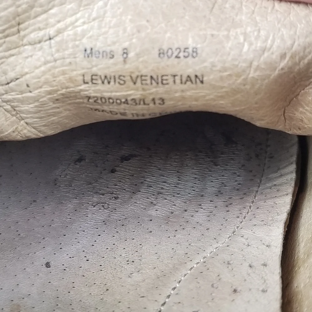 Frye Lewis‎ Venetian Driving Loafers Brown Leather Slip On Shoes Mens 8
